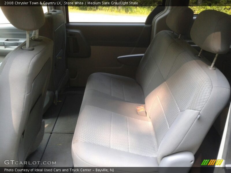 Stone White / Medium Slate Gray/Light Shale 2008 Chrysler Town & Country LX