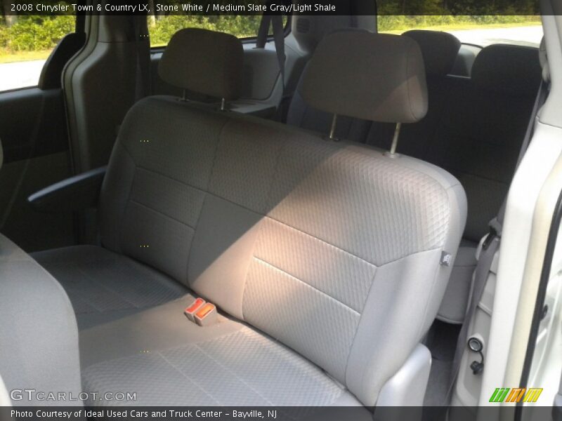 Stone White / Medium Slate Gray/Light Shale 2008 Chrysler Town & Country LX