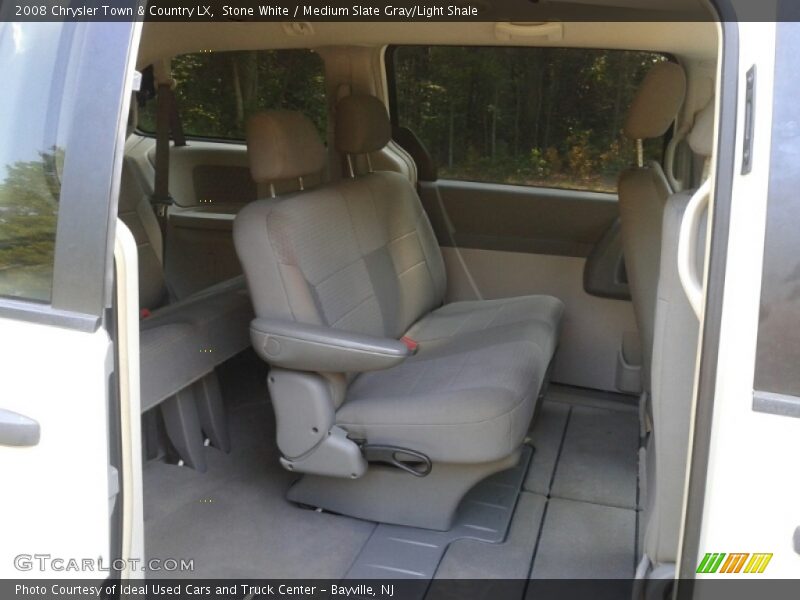 Stone White / Medium Slate Gray/Light Shale 2008 Chrysler Town & Country LX