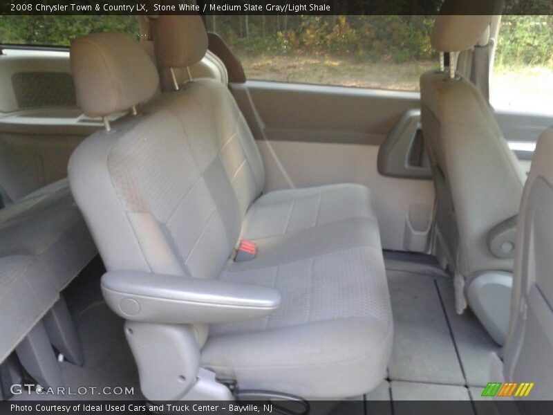 Stone White / Medium Slate Gray/Light Shale 2008 Chrysler Town & Country LX
