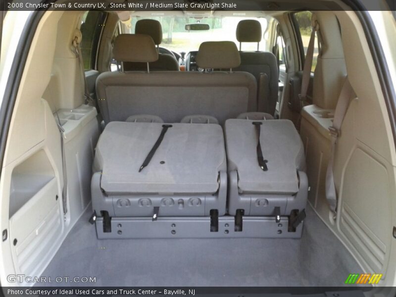 Stone White / Medium Slate Gray/Light Shale 2008 Chrysler Town & Country LX