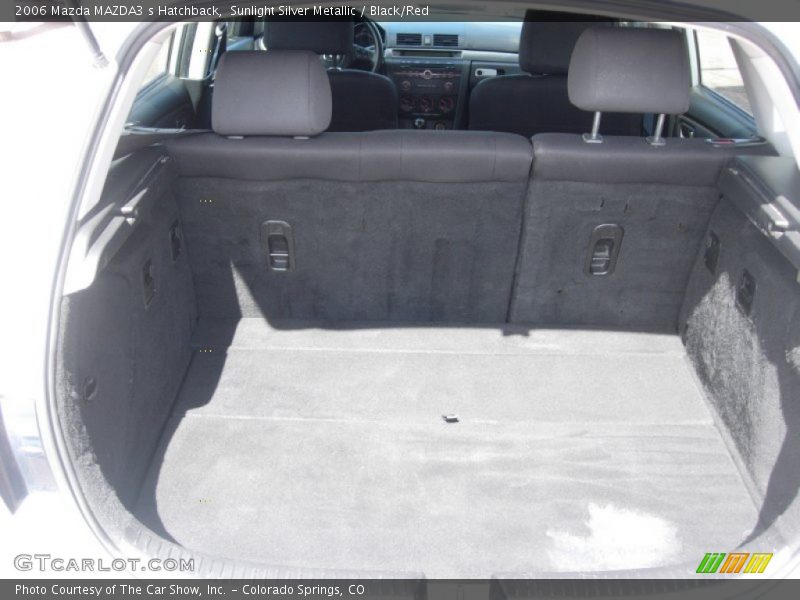 Sunlight Silver Metallic / Black/Red 2006 Mazda MAZDA3 s Hatchback