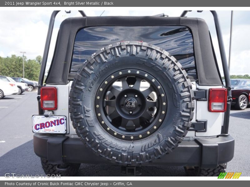 Bright Silver Metallic / Black 2011 Jeep Wrangler Sport 4x4