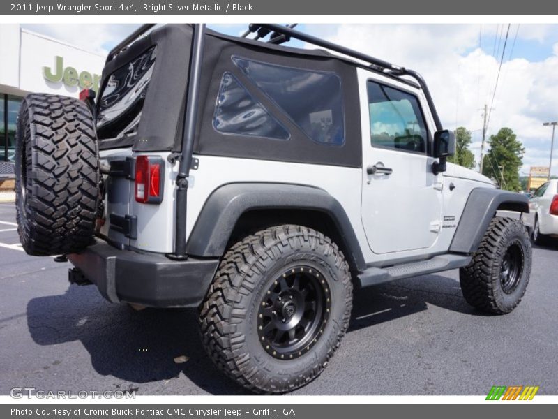 Bright Silver Metallic / Black 2011 Jeep Wrangler Sport 4x4