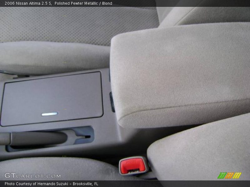 Polished Pewter Metallic / Blond 2006 Nissan Altima 2.5 S