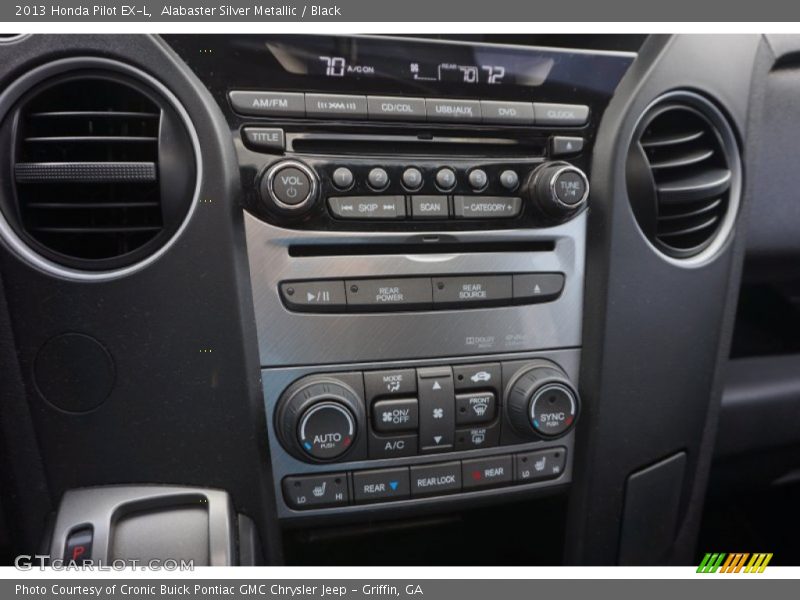 Alabaster Silver Metallic / Black 2013 Honda Pilot EX-L
