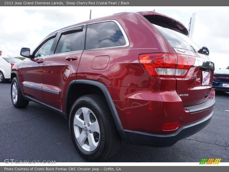 Deep Cherry Red Crystal Pearl / Black 2013 Jeep Grand Cherokee Laredo