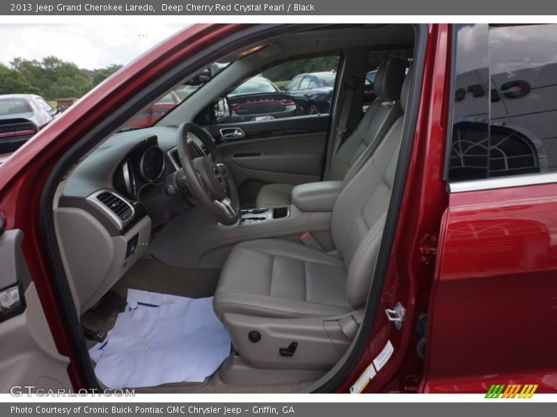Deep Cherry Red Crystal Pearl / Black 2013 Jeep Grand Cherokee Laredo