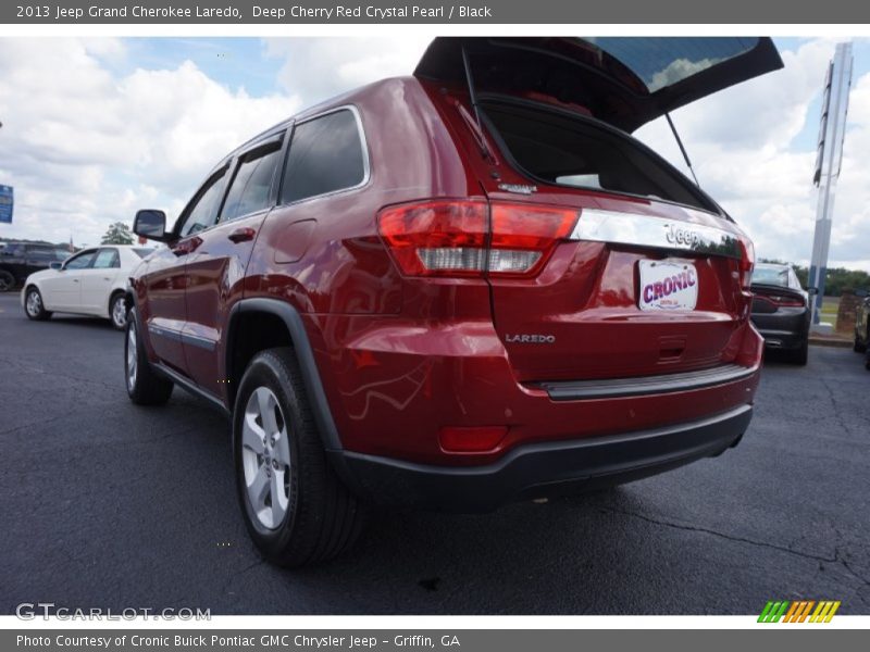 Deep Cherry Red Crystal Pearl / Black 2013 Jeep Grand Cherokee Laredo