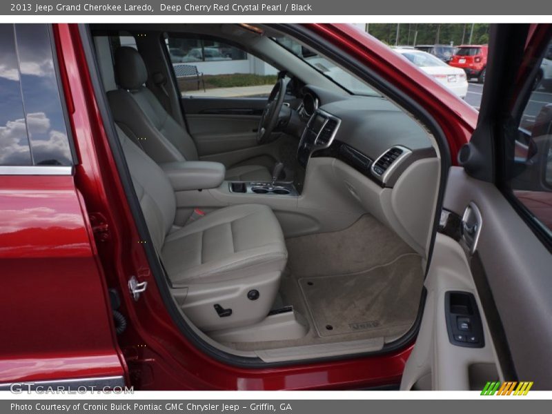 Deep Cherry Red Crystal Pearl / Black 2013 Jeep Grand Cherokee Laredo