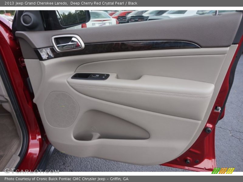 Deep Cherry Red Crystal Pearl / Black 2013 Jeep Grand Cherokee Laredo