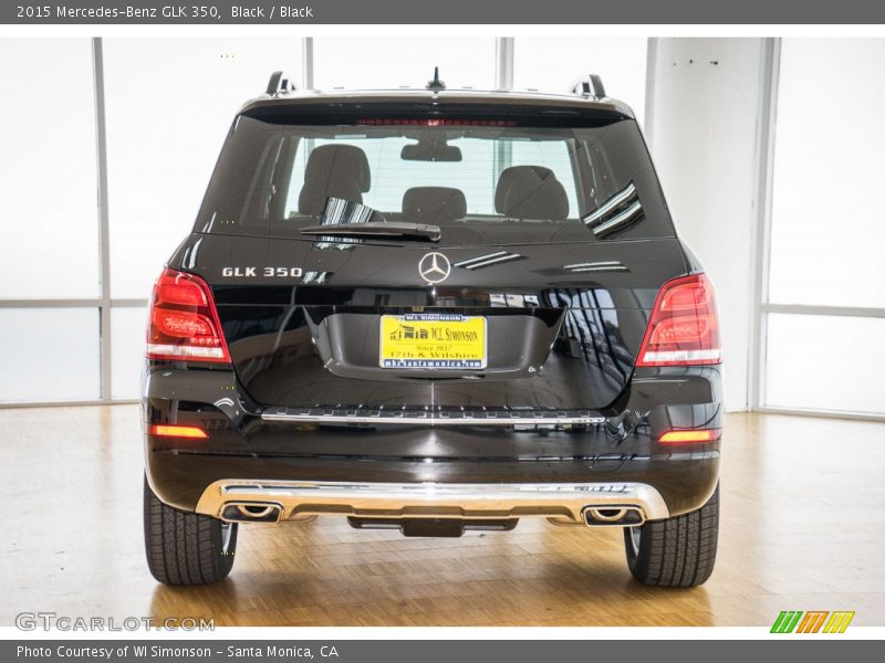 Black / Black 2015 Mercedes-Benz GLK 350