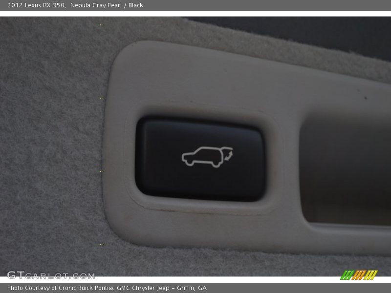 Nebula Gray Pearl / Black 2012 Lexus RX 350