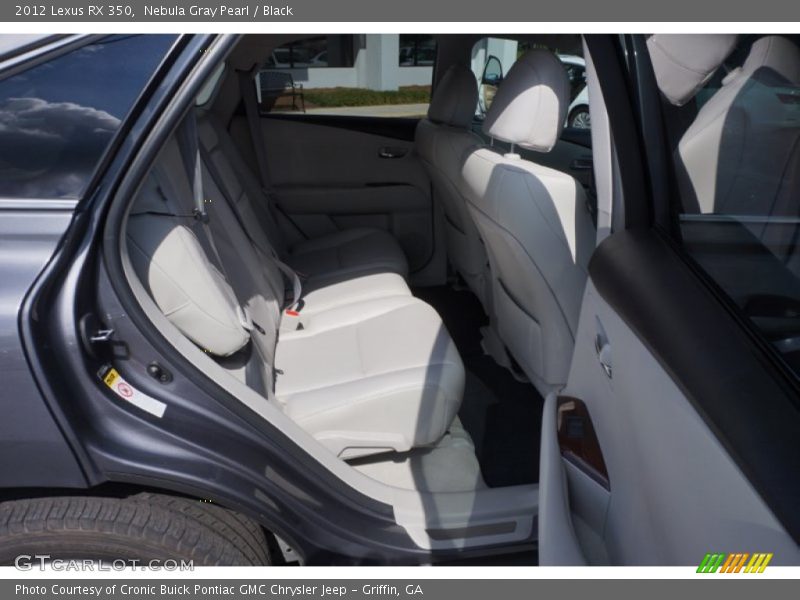 Nebula Gray Pearl / Black 2012 Lexus RX 350