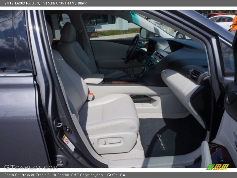 Nebula Gray Pearl / Black 2012 Lexus RX 350