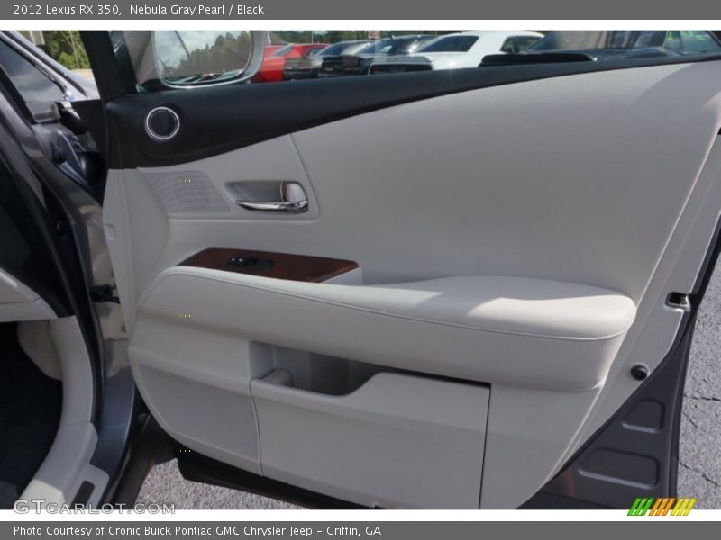 Nebula Gray Pearl / Black 2012 Lexus RX 350