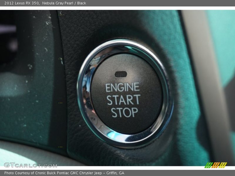 Nebula Gray Pearl / Black 2012 Lexus RX 350