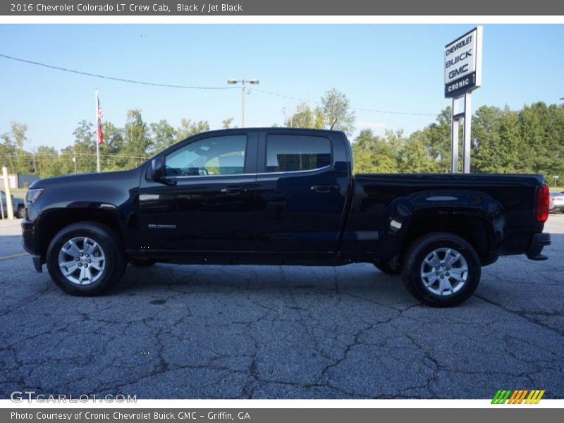 Black / Jet Black 2016 Chevrolet Colorado LT Crew Cab