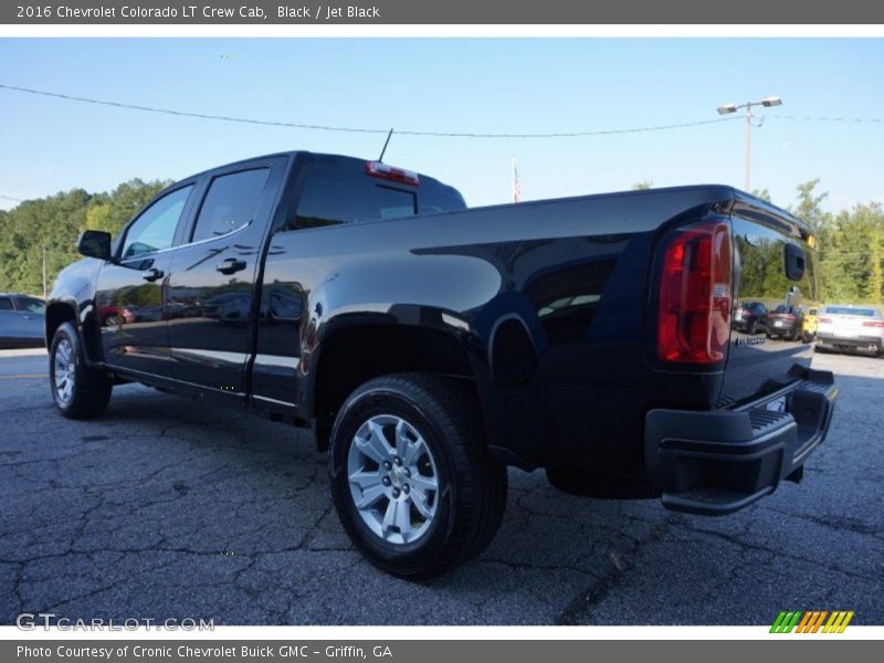 Black / Jet Black 2016 Chevrolet Colorado LT Crew Cab
