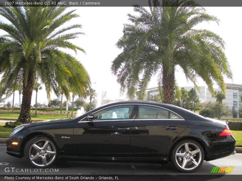 Black / Cashmere 2007 Mercedes-Benz CLS 63 AMG
