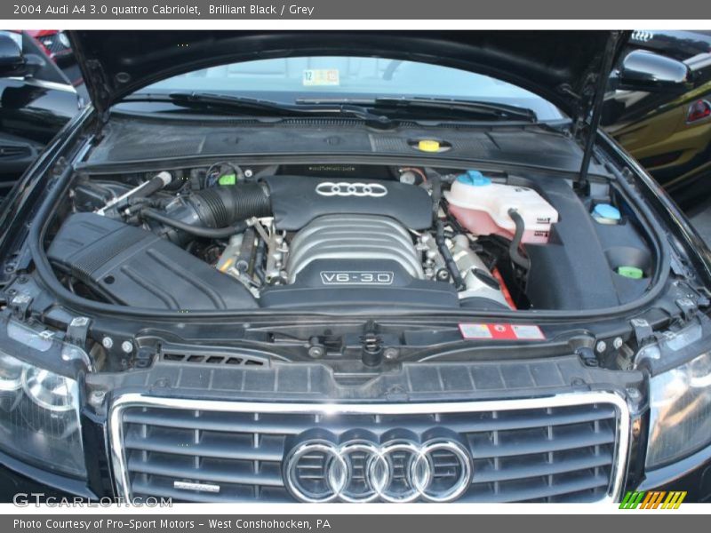 2004 A4 3.0 quattro Cabriolet Engine - 3.0 Liter DOHC 30-Valve V6