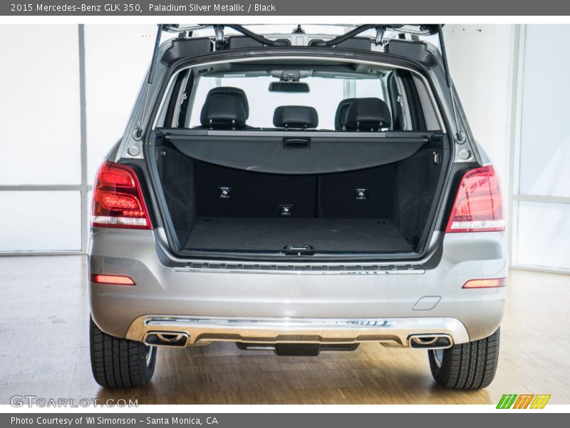 Paladium Silver Metallic / Black 2015 Mercedes-Benz GLK 350