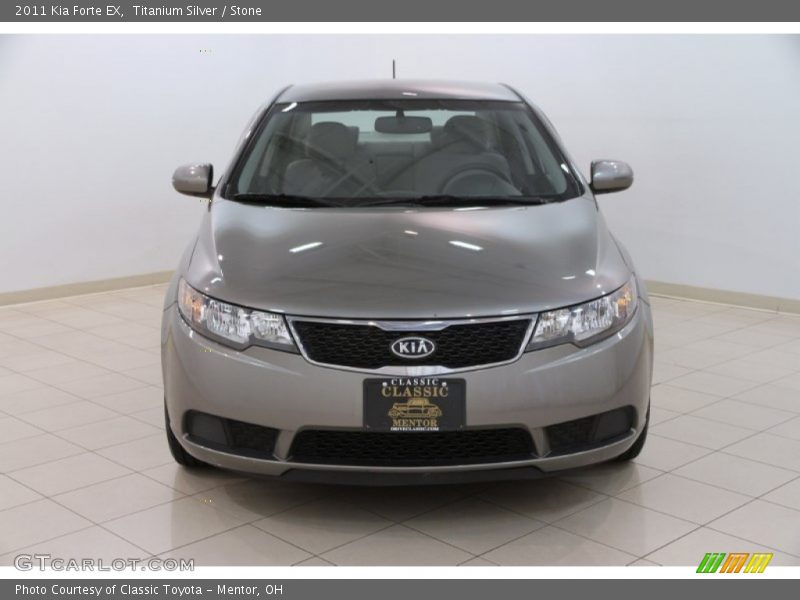 Titanium Silver / Stone 2011 Kia Forte EX