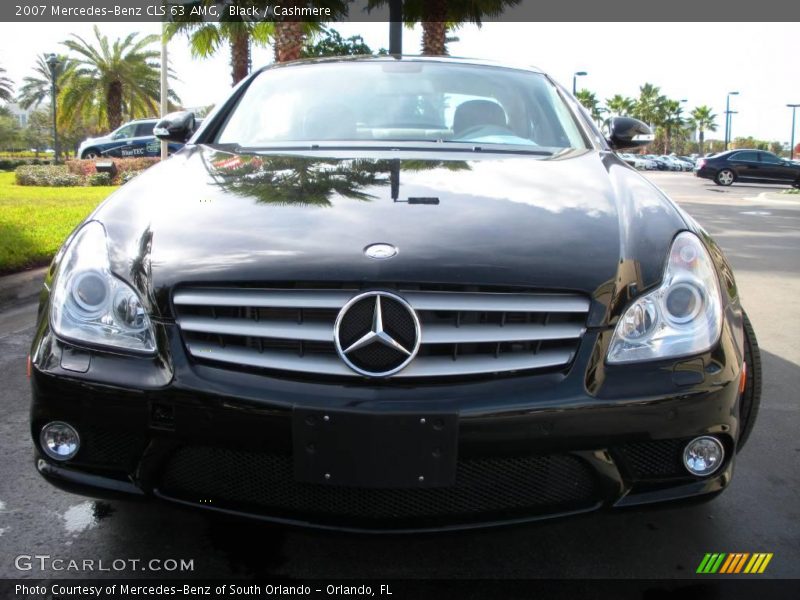 Black / Cashmere 2007 Mercedes-Benz CLS 63 AMG