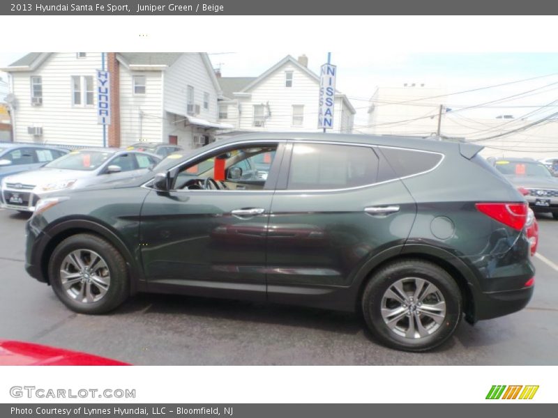 Juniper Green / Beige 2013 Hyundai Santa Fe Sport