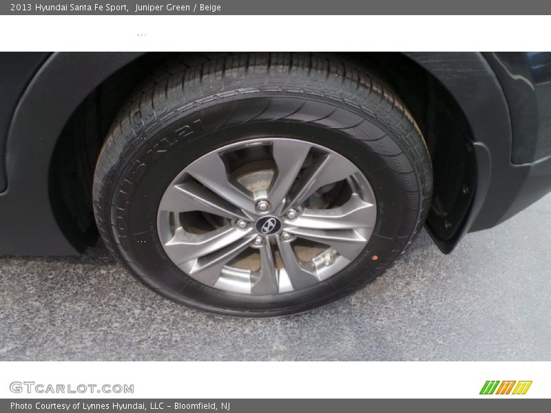 Juniper Green / Beige 2013 Hyundai Santa Fe Sport