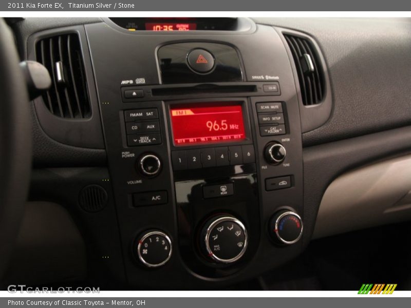Titanium Silver / Stone 2011 Kia Forte EX