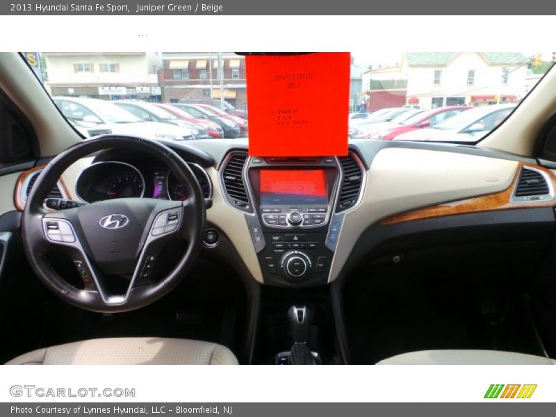 Juniper Green / Beige 2013 Hyundai Santa Fe Sport