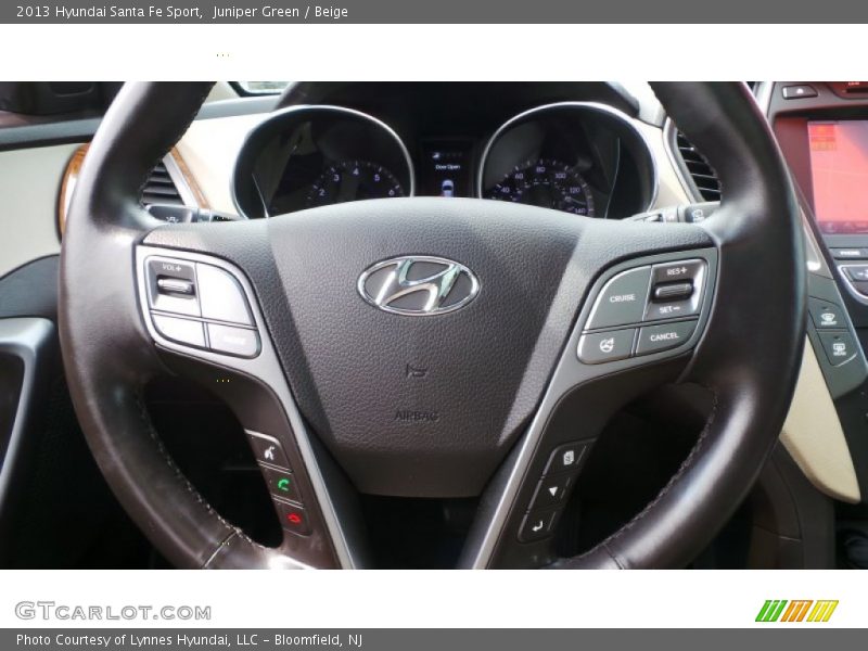 Juniper Green / Beige 2013 Hyundai Santa Fe Sport