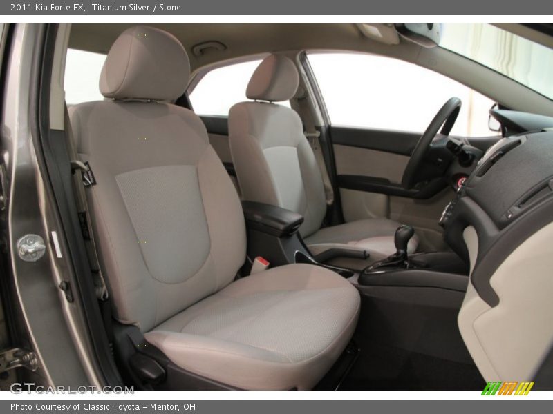 Titanium Silver / Stone 2011 Kia Forte EX