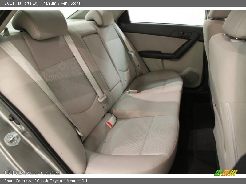 Titanium Silver / Stone 2011 Kia Forte EX