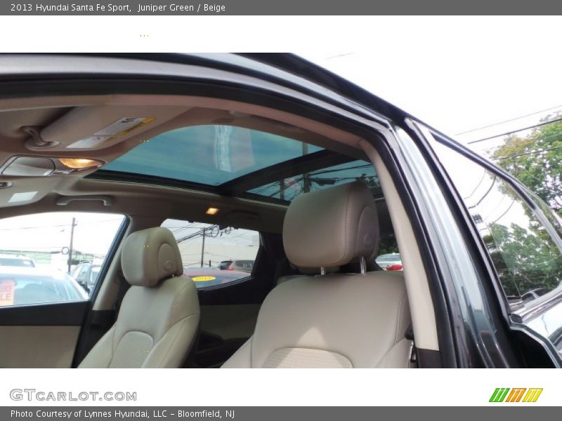 Juniper Green / Beige 2013 Hyundai Santa Fe Sport