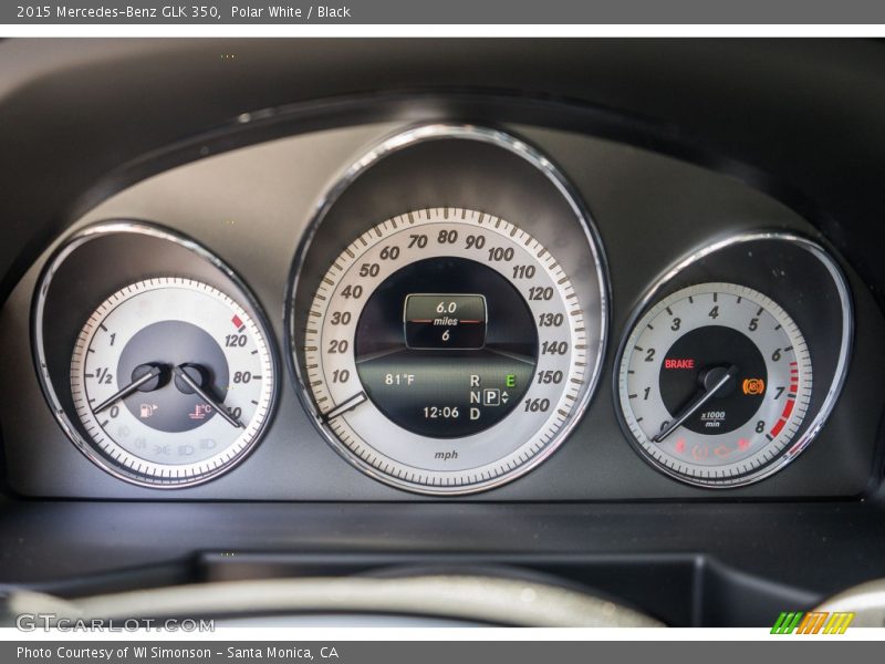 Polar White / Black 2015 Mercedes-Benz GLK 350