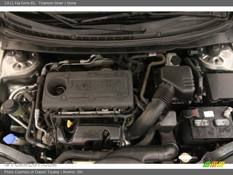 Titanium Silver / Stone 2011 Kia Forte EX