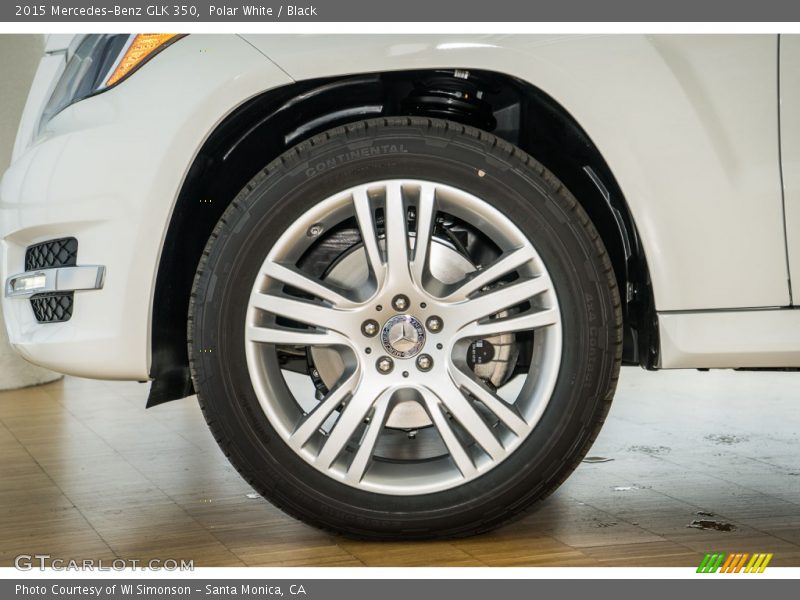 Polar White / Black 2015 Mercedes-Benz GLK 350