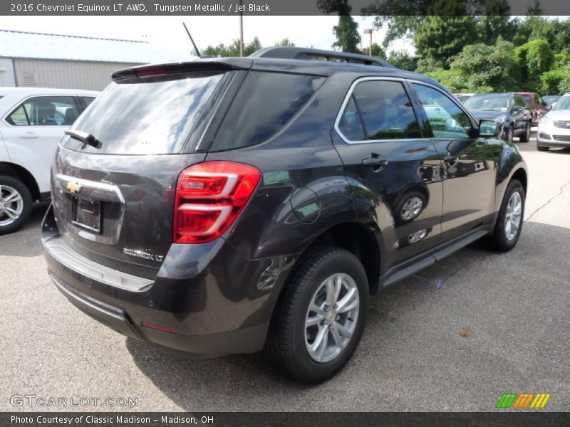 Tungsten Metallic / Jet Black 2016 Chevrolet Equinox LT AWD