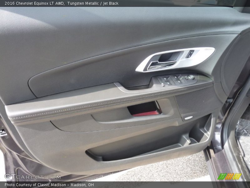 Tungsten Metallic / Jet Black 2016 Chevrolet Equinox LT AWD