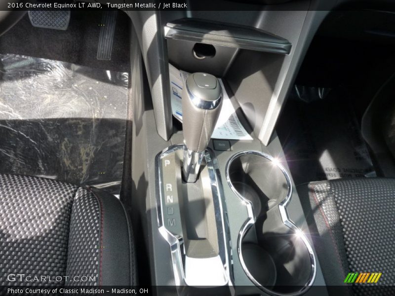 Tungsten Metallic / Jet Black 2016 Chevrolet Equinox LT AWD