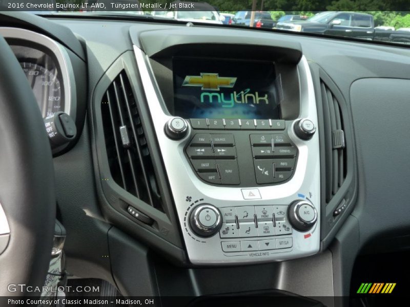 Tungsten Metallic / Jet Black 2016 Chevrolet Equinox LT AWD