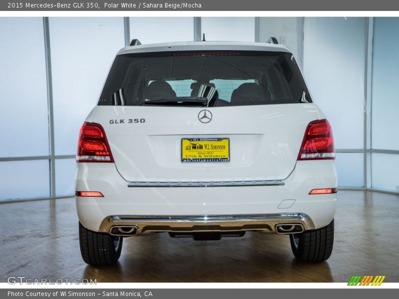 Polar White / Sahara Beige/Mocha 2015 Mercedes-Benz GLK 350