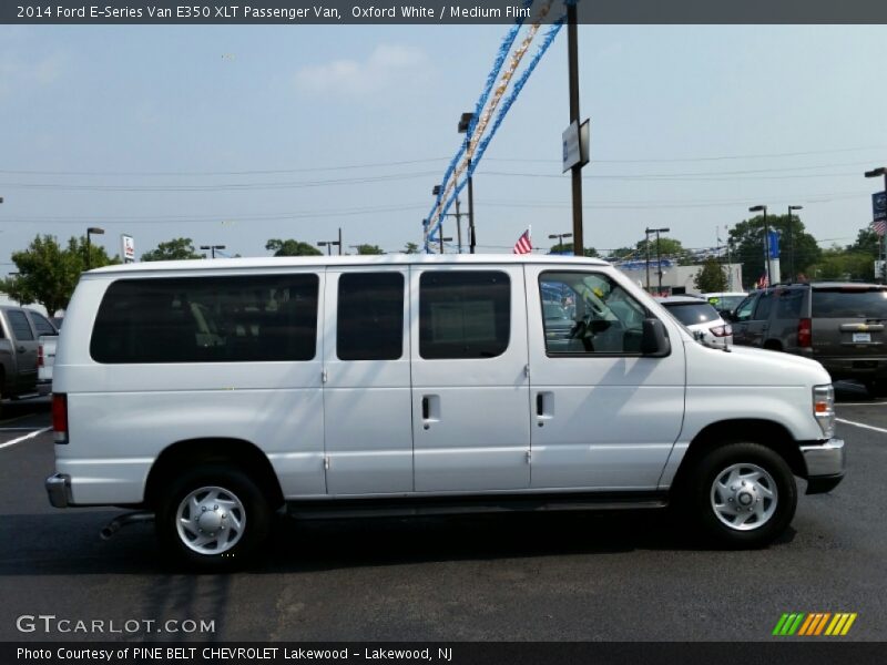 Oxford White / Medium Flint 2014 Ford E-Series Van E350 XLT Passenger Van