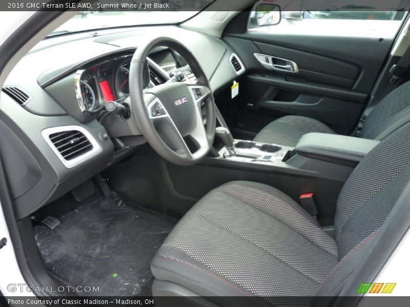  2016 Terrain SLE AWD Jet Black Interior