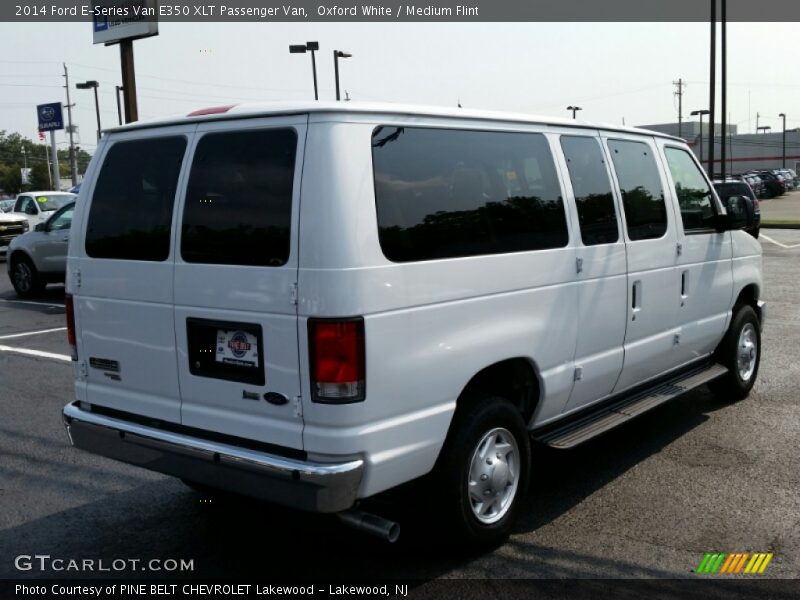 Oxford White / Medium Flint 2014 Ford E-Series Van E350 XLT Passenger Van