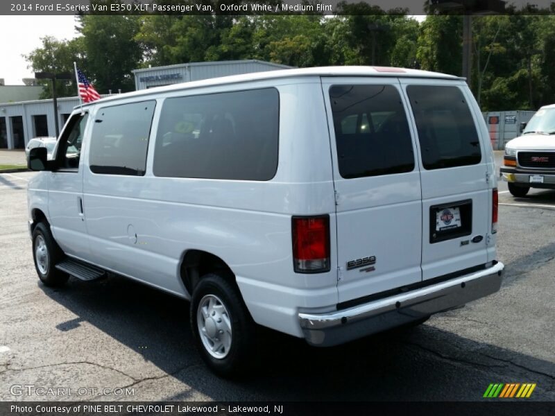 Oxford White / Medium Flint 2014 Ford E-Series Van E350 XLT Passenger Van