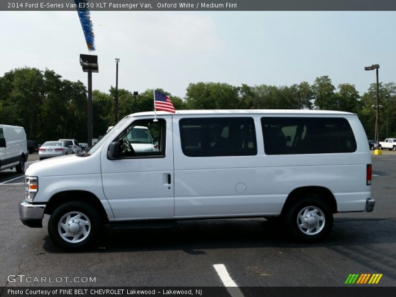 Oxford White / Medium Flint 2014 Ford E-Series Van E350 XLT Passenger Van