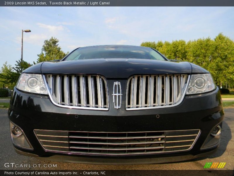 Tuxedo Black Metallic / Light Camel 2009 Lincoln MKS Sedan